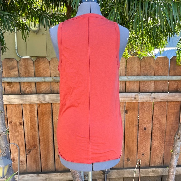 AG Adriano Goldschmied Lexi Tank Firebrick size M - Picture 6 of 9